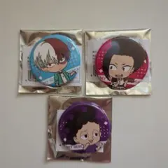 轟焦凍 八百万百 峰田実 缶バッジ 3点 アリオ ヒロアカ 映画 バラ売り可