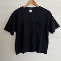 GAP 無地 Tシャツ 黒 綿100% M