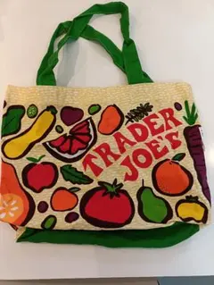 TRADER JOE'S フルーツ野菜トートバッグ