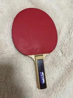 卓球ラケット 赤黒ラバー ニッタク