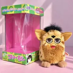 1999年 初代 ファービー グレー ピンク 箱つき ジャンク TOY - メルカリ