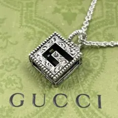 美品✨GUCCI グッチ ネックレス Gロゴ SV925 保存袋 GUCCI ネックレス シルバー925ネックレス