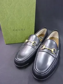 ☆未着用☆グッチ 1953 ホースビットローファー 40 1/2サイズ 黒