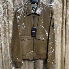 BOSS Porsche コラボ レザージャケット