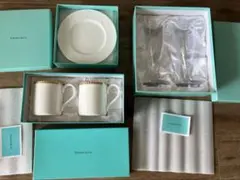マナ　　ティファニー　Tプレート　ボール　マグカップ・セットで ブラック ティファニー T トゥルー カップ ＆ ソーサー、2客