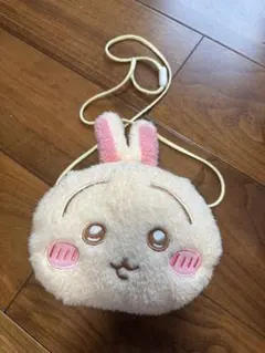 ちいかわ うさぎ ふわふわフェイスポシェット