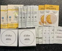 d'Alba ウォータフルトーンアップサンクッション2つセット＋サンプルいっぱい