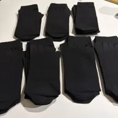 き*ん様 ブラック五本指ソックス 7足セット