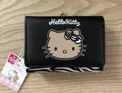 【新品】日焼けキティ 三つ折り財布 ゼブラ柄のサムネイル