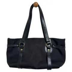 ラルフローレン トートバック キャンバス ブラック