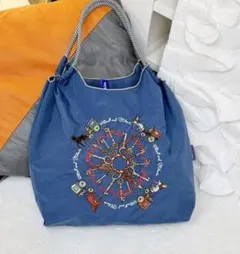 残り2点！最安値【新品未使用】刺繍　 馬 ウマ　トートバッグ　運気UP