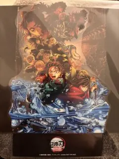 【第9弾】鬼滅の刃 第1弾キービジュアルクリアスタンド　入場者特典　映画特典