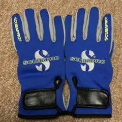 3シーズングローブ　SCUBAPRO 青　Mサイズ