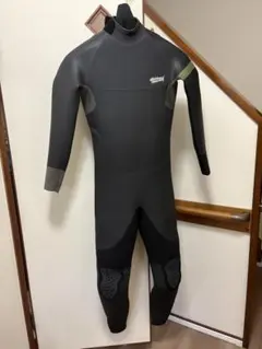BILLABONG フルスーツ Lブラック アブソリュートチェストジップタイプ