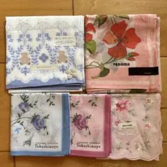 ハンカチまとめ売り未使用　アンテプリマ renoma Takashimaya他