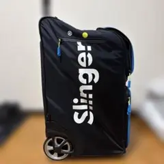 Slinger テニスキャリーケース ブラック/ブルー