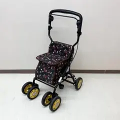 花柄シルバーカー 折りたたみ式 島製作所 スカイウォーカーS - メルカリ