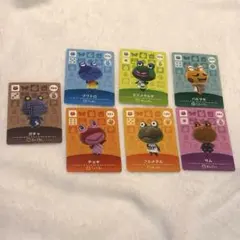 どうぶつの森 amiiboカード　カエル　セット