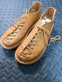 trippen トリッペン GOLF ゴルフ レザー ダークブラウン 24.5 - メルカリ