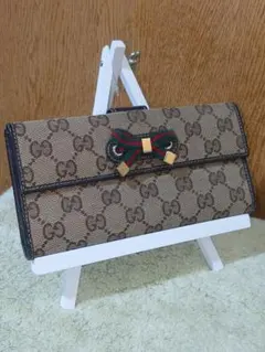 グッチ　GUCCI 　プリンシー シェリーライン　長財布