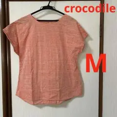 【美品】crocodile ヤマトインターナショナル ブラウス　シャツ　M