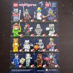 LEGO ミニフィギュア シリーズ14 リーフレット