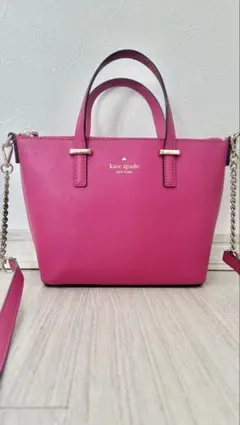 kate spade ピンク ショルダーバッグ