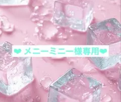 メニーミニー様専用