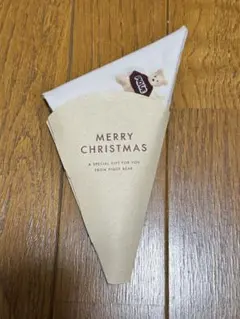 ジェラートピケ クマ柄 ノベルティ ハンカチ