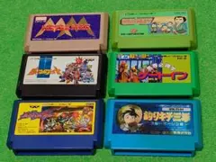 希少！ファミコンソフト 6本セットメタルマックス他