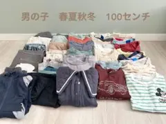 男の子　子ども服　まとめ売り　春夏秋冬　100センチ　37点