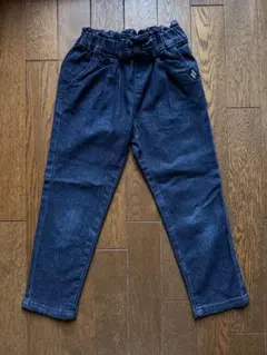 ダークブルー テーパードパンツ