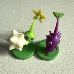 ピクミン　チョコエッグ　紫ピクミン　光ピクミン