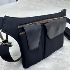 希少✨カワカワ kawakawa ボンディング ボディバッグ ハトメ Lサイズ