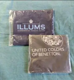 新品 トートバッグ 2個セット ILLUMS & BENETTON