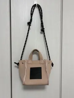 BAYFLOWピンクベージュ ミニトートバッグ 即発送!!