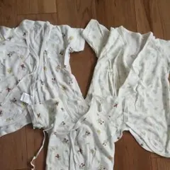 乳児ミッキーマウス肌着ロンパース３枚まとめ売り