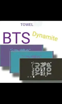 BTS タオル フェイスタオル ボラ テテ ジミン 紫 スポーツタオル bts