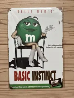 M&M's エムアンドエムズ メタルプレート ブリキ看板 インテリア