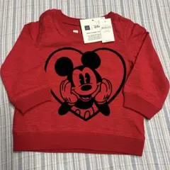 新品　ベビーギャップ　70 ロンT カットソー　ミッキー　Disney