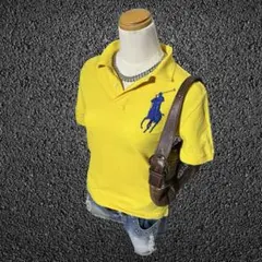 00s ラルフローレン ビッグポニー ポロシャツ y2k 平成女児 平成ギャル