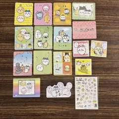 ちいかわアドベンチャーノベルティ　丸美屋キラキラシール　　ハチワレ　うさぎ