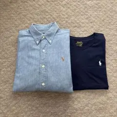 美品　ラルフローレンシャツとTシャツのセット