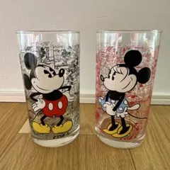 ミッキーマウス ミニーマウス コップ 2個セット
