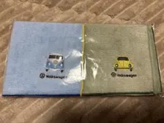 【新品未使用】ワーゲン　Volkswagen タオルハンカチ 2枚セットのサムネイル