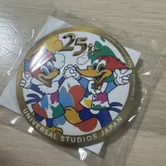ユニバーサル・スタジオ・ジャパン 25周年缶バッジのサムネイル