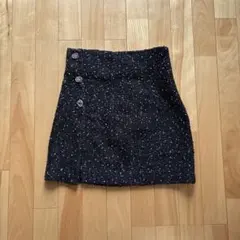 ZARA ツイード風タイトスカート XS