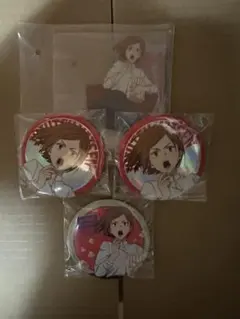 セガラッキーくじ 呪術廻戦 釘崎 F賞 アクリルスタンド G賞 缶バッジ3個