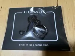 新品未使用　COACH スマホリング レキシー恐竜デザイン