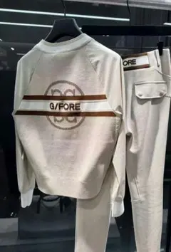 当日発送 G/FOREゴルフウェアレディース トップスVネック長袖シャツ